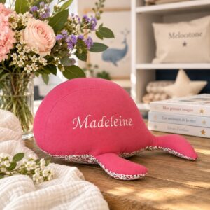 COUSSIN BALEINE PERSONNALISABLE