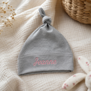 BONNET NAISSANCE PERSONNALISABLE