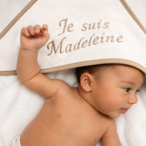 CAPE DE BAIN PERSONNALISABLE