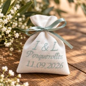 POCHON DE BAPTÊME PERSONNALISABLE